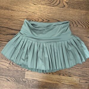 goldhinge green skirt s